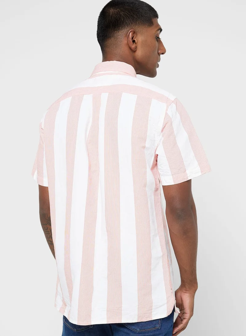 TOMMY HILFIGER Striped Regular Fit Shirt