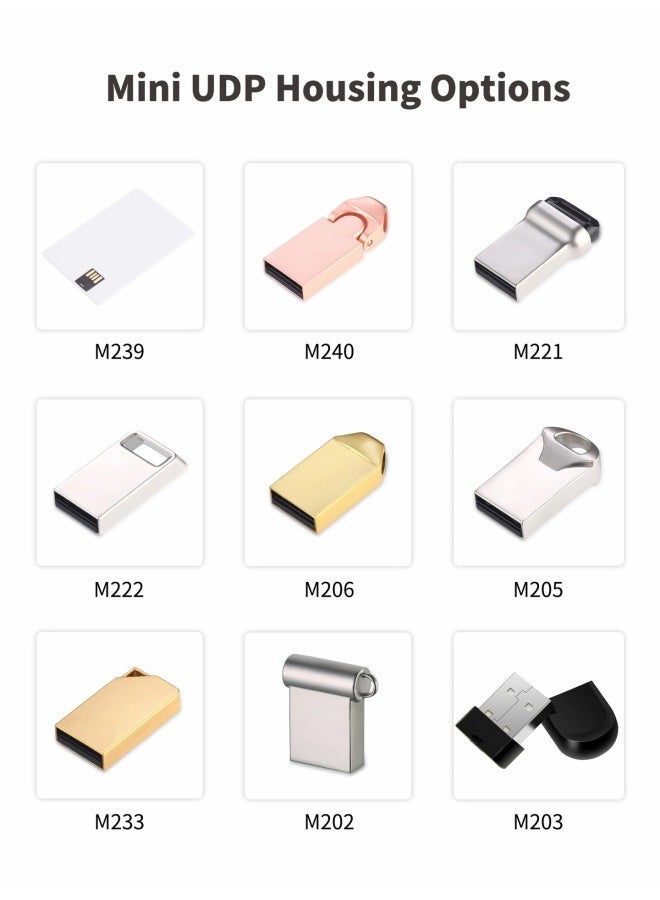 Superior 1G-128G2.0 Mini Black Colloid Short Board UDP Wafer U Disk Particle Flash Memory Bidding-Capacity:32G  - Image 2