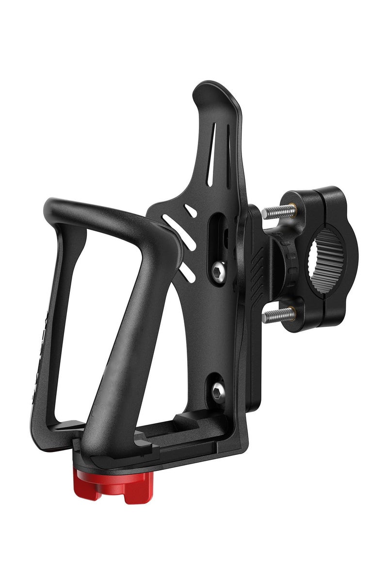 Bike Water Bottle Holder - 【Fit 1.9-2.8 Diameter Bottle】 【For Handlebar  Frame】 Motorcycle Cup Holder with Quick-Adjust Knob, Bicycle Drink Cage with Screw Tool, Fit Standard/Smaller Bottle - Image 1