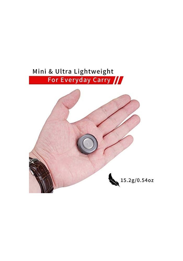 MecArmy USB Type-C Rechargeable Flashlight CPL2 Keychain Light 300 Lumens - Image 5