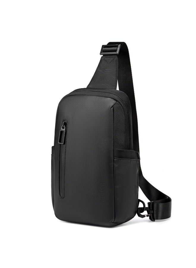 Golden Wolf GXB00898 Casual Single Shoulder Crossbody Bag, Water Resistant, Suitable for Men and Women, Work, Travel, and Trips; Small Backpack with Adjustable Strap and Multiple Pockets for Organizing Tablets and Daily Essentials - Image 1