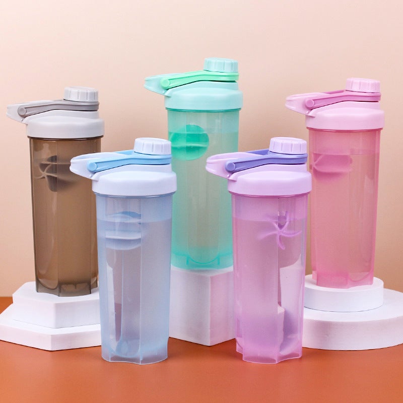 YL 700ml Portable Sports Shaker Bottle - Eco-Friendly, Multi-Color  Options - Image 2