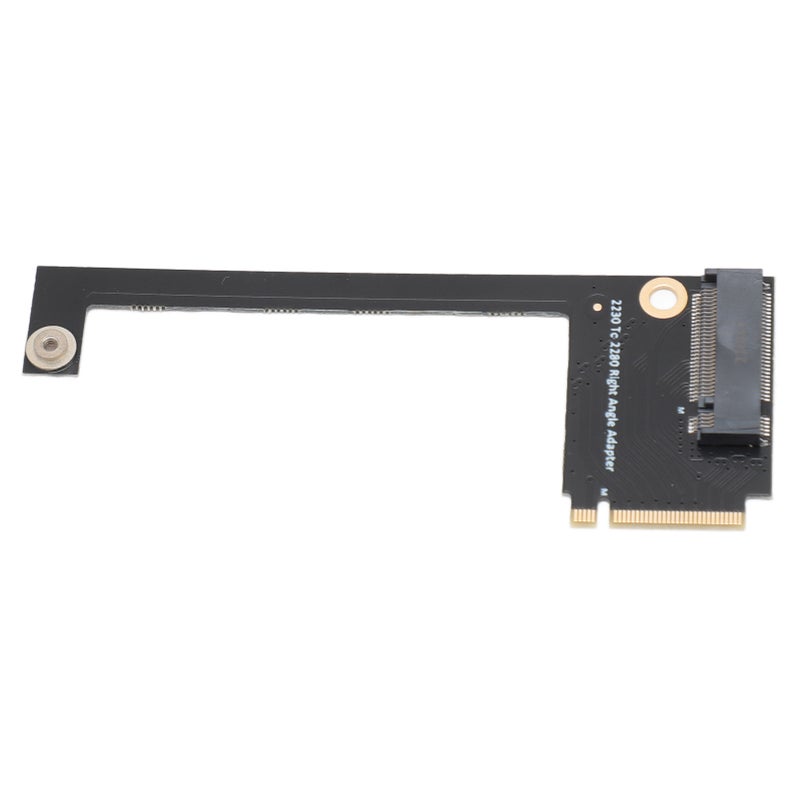 For Rog Ally Handheld Conversion 2230 to 2280 SSD Expansion Board NVME M Key NGFF M.2 PCIE 4.0 3.0 Gold Finger Adapter 90 Degree - Image 1