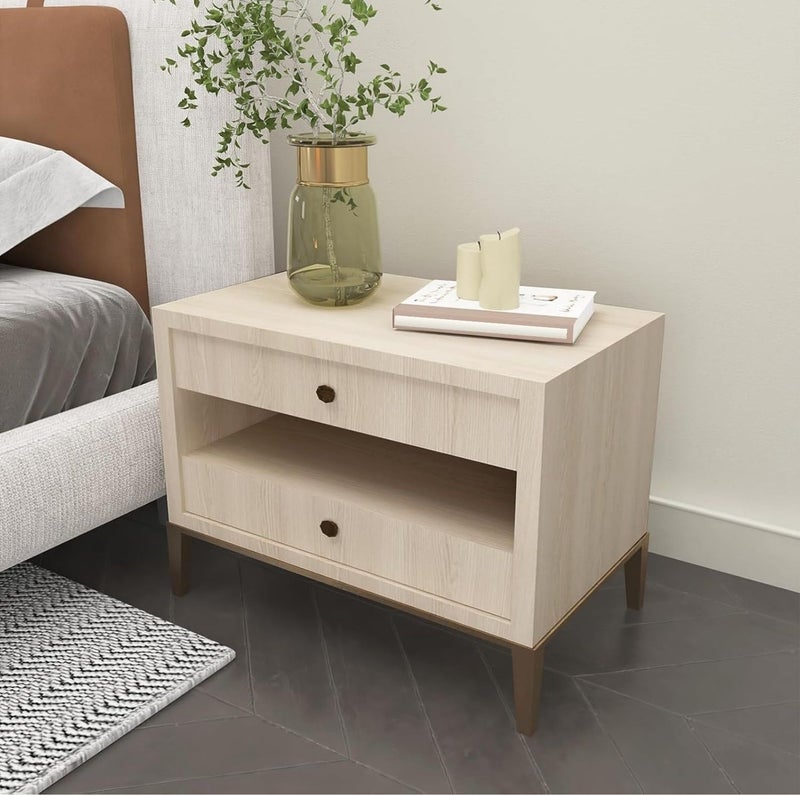 CREON™ Wall Paper Self Adhesive Wooden Living Room Bed Room Decoration Furniture Almirah Cabinet Make Over Interior Exterior Easily Removable Golden Oak (24X78 INCH) - Image 4