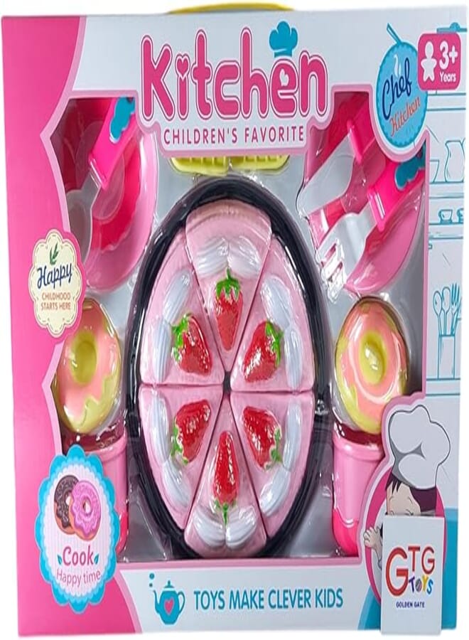 GTG Toys Birthday Cake Play Set for Children