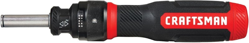 CRAFTSMAN Ratcheting Screwdriver, SpeedDrive, 2” Double Ended Bits Included, Handle Holds Up To 6 Bits (CMHT68129) - Image 1