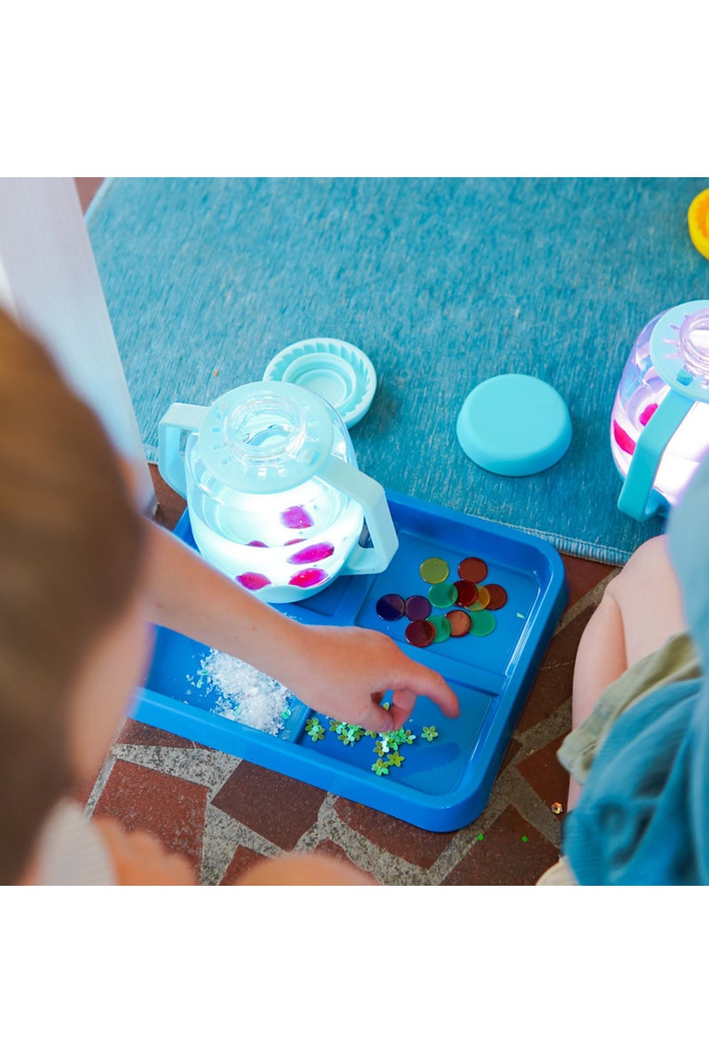 Glo Pals - Sensory play Glass for Filling with Water Sensory Toy | Lantern | Luminous from 18 Months - Image 5