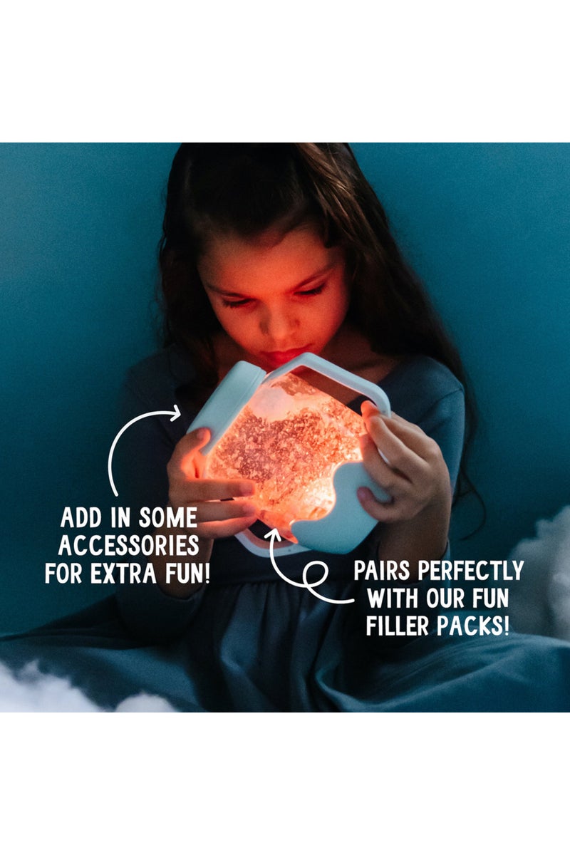 Glo Pals - Sensory play Glass for Filling with Water Sensory Toy | Lantern | Luminous from 18 Months - Image 1