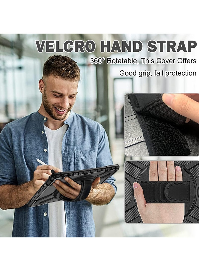 general Surface Pro 8 Case 13 inch 2021 Protective Case,Heavy Duty Protective Cover with 360 Degree Rotating Stand/Hand Strap - Image 2