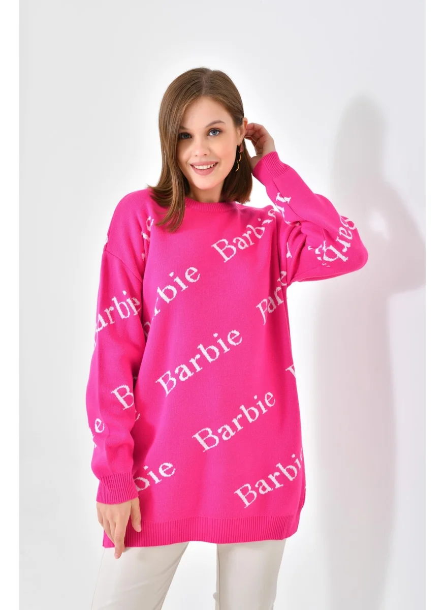 Garmi Ftz Women Barbie Sweater Fuchsia