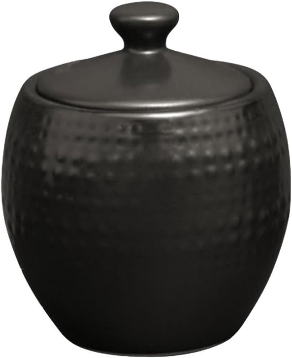 Pfaltzgraff Cambria SugarBowls Black 13oz - Image 1