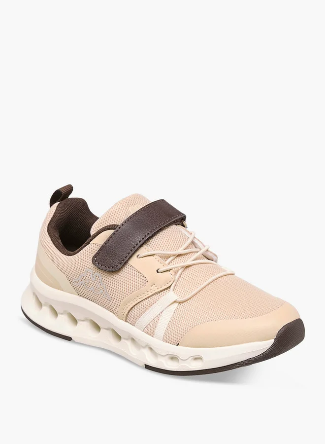 كابا Boys' Logo Detail Sports Shoes with Hook and Loop Closure