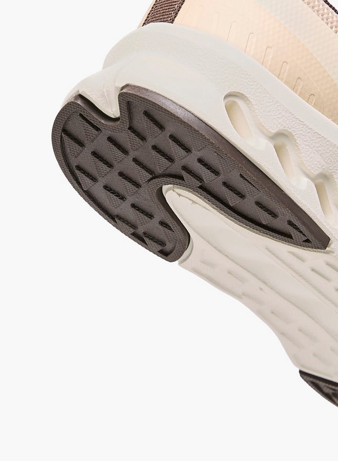 Kappa Boys' Logo Detail Sports Shoes with Hook and Loop Closure  - Image 5