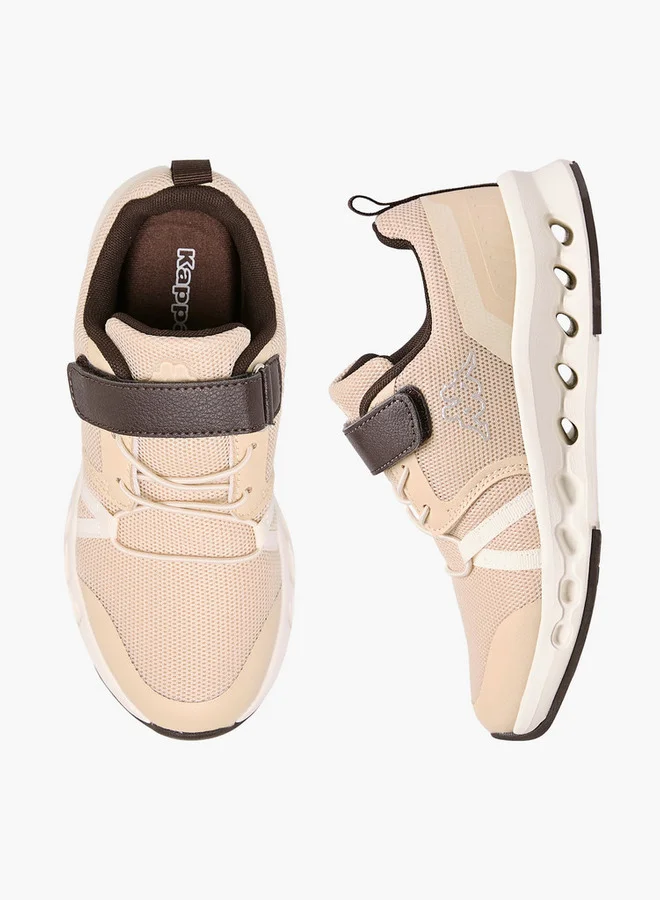 كابا Boys' Logo Detail Sports Shoes with Hook and Loop Closure