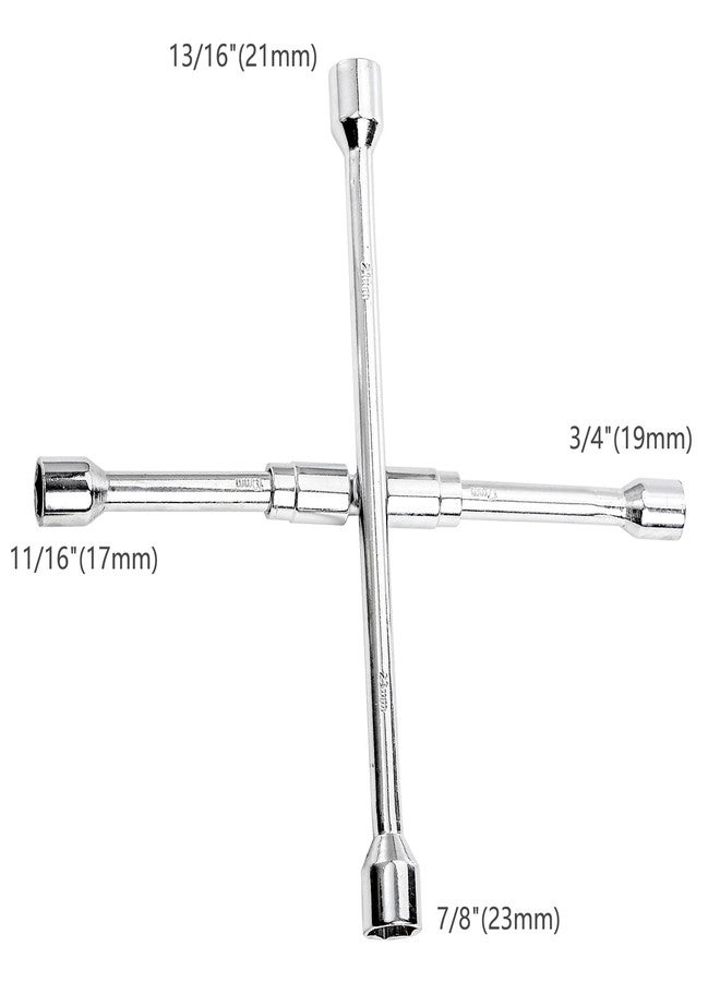 هيدوم مفتاح ربط عالمي قابل للطي من هيدوم، عبوتان، مقاس 14 بوصة، مفتاح ربط متقاطع قابل للطي في 4 اتجاهات، مفتاح ربط منزلق - Image 5