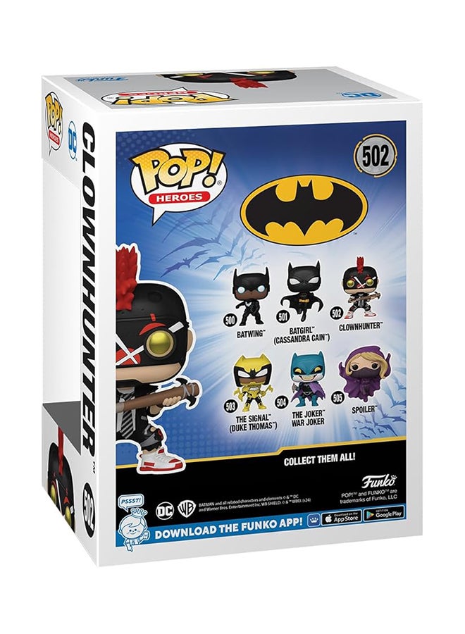 Funko Pop! Heroes: Batman Wz Clown Hunter Vinyl Figure - Image 3