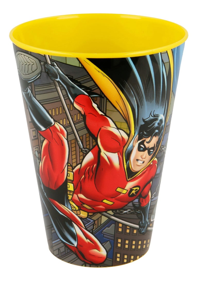 Stor Batman Easy Tumbler for Kids – 430ml BPA-Free Leakproof Drinking Tumbler with Easy Grip Design, Lightweight Durable School Water Bottle for Daily Hydration, Travel & Outdoor Use - Image 2