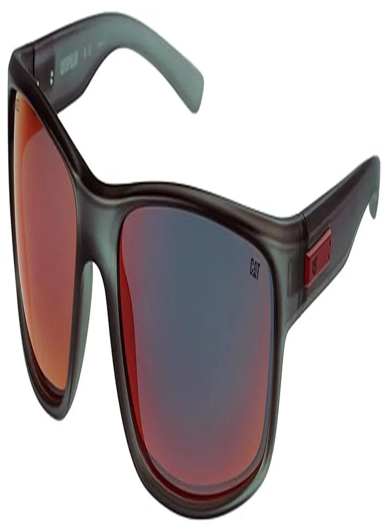 كات نظارات شمسية مستطيلة مستقطبة للرجال رمادية  مم