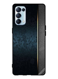Covernex غطاء حماية واقٍ لهاتف أوبو رينو 5 برو 5 جي بنمط جلد أخضر داكن  - Image 1