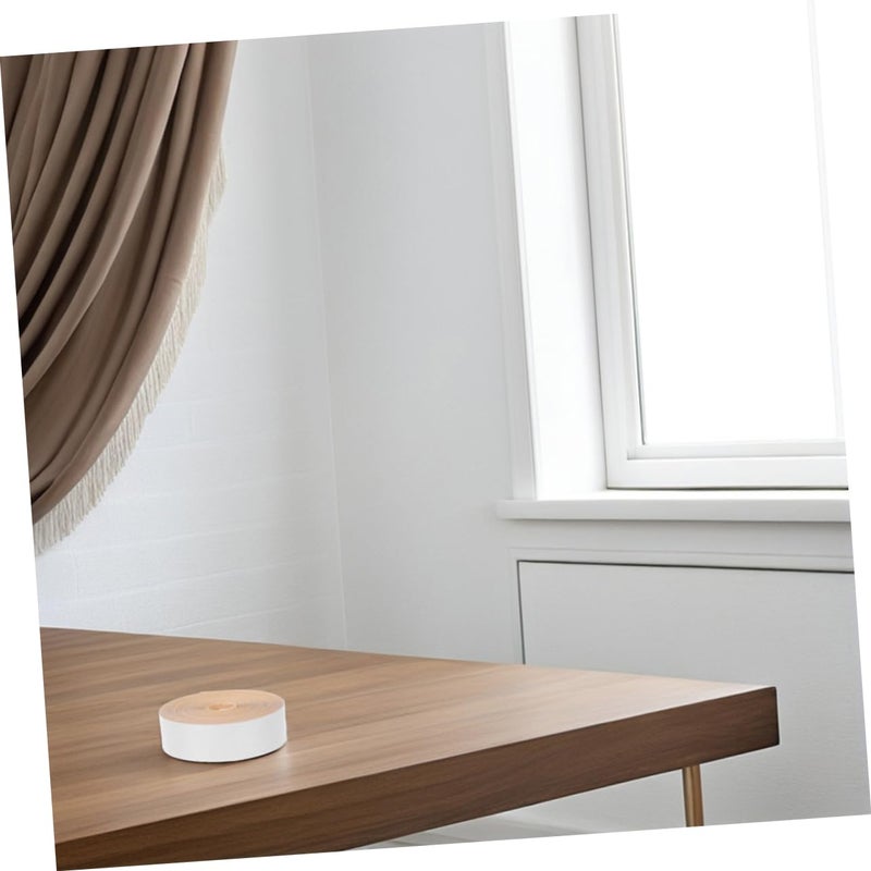 شرائط قماشية ذاتية اللصق بيضاء لتزيين حواف أغطية المصابيح شريط زخرفي للحرف اليدوية - Image 5