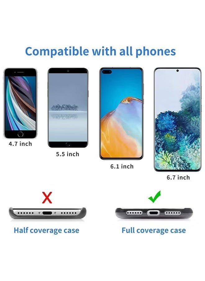 X-level Phone Lanyard, Adjustable Around Neck Lanyard & Wrist Strap Tether Keychain With 1 Sticky Pads, Compatible for All Smartphones iPhone 15/14/13/12 Pro Max  - Image 5