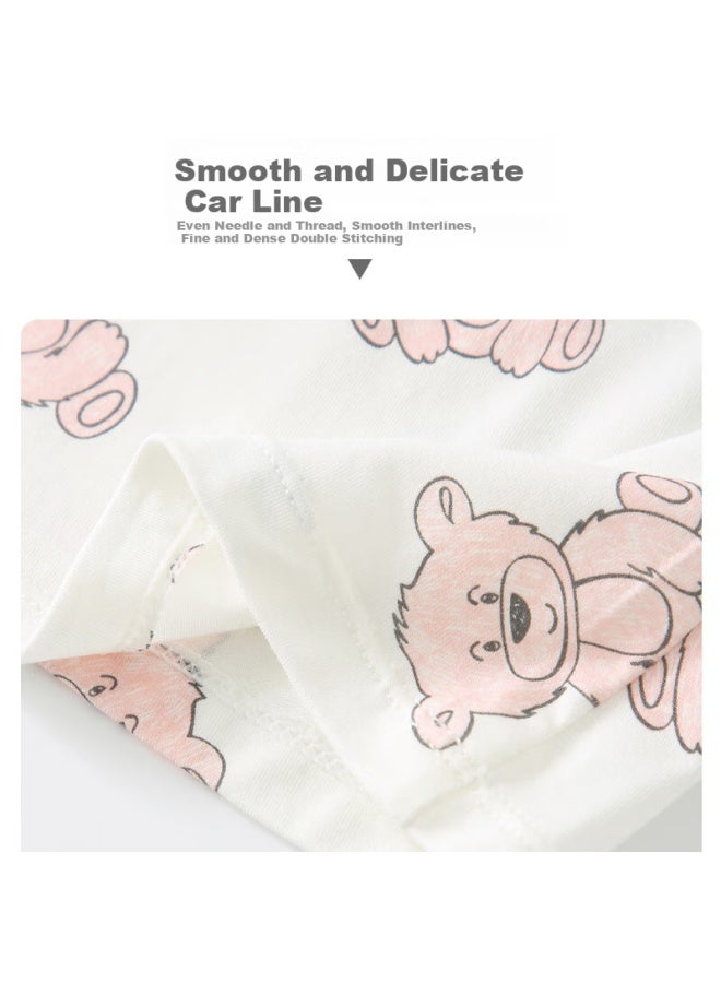Top Melon Melon Girls' Nightgown Children's Summer Thin Pajamas Class A New Ice Silk Girls' Big Children's Home Wear - Image 5