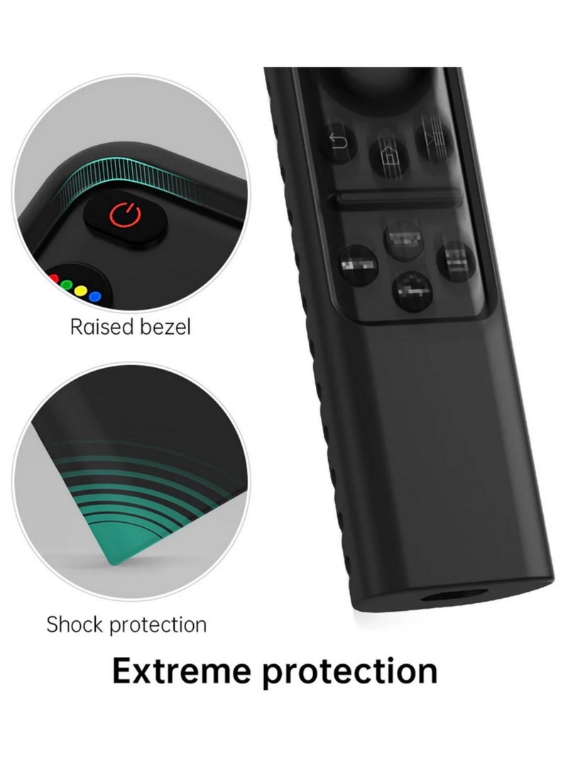 1PCS Silicone Case for Samsung SolarCell 2023 Smart TV Remote (TM2360E BN59-01432A / TM2361E BN59-01439A) - Anti-Lost Protective Cover with Lanyard, Shockproof & Durable - Image 3