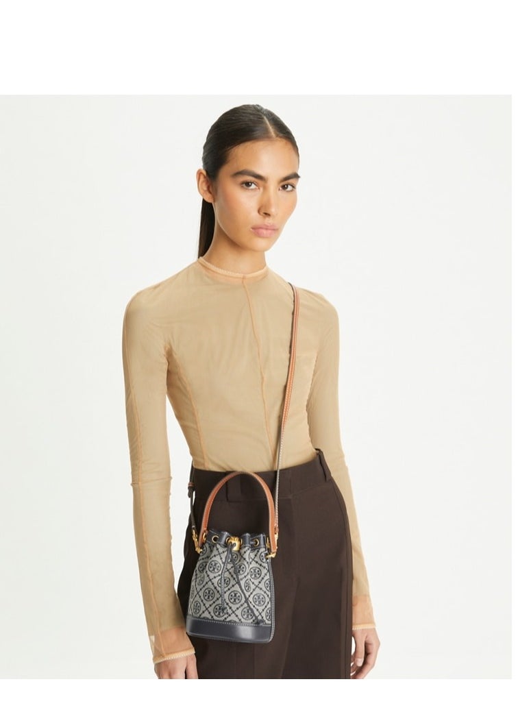 Generic - TB MINI T MONOGRAM BUCKET BAG - Image 1