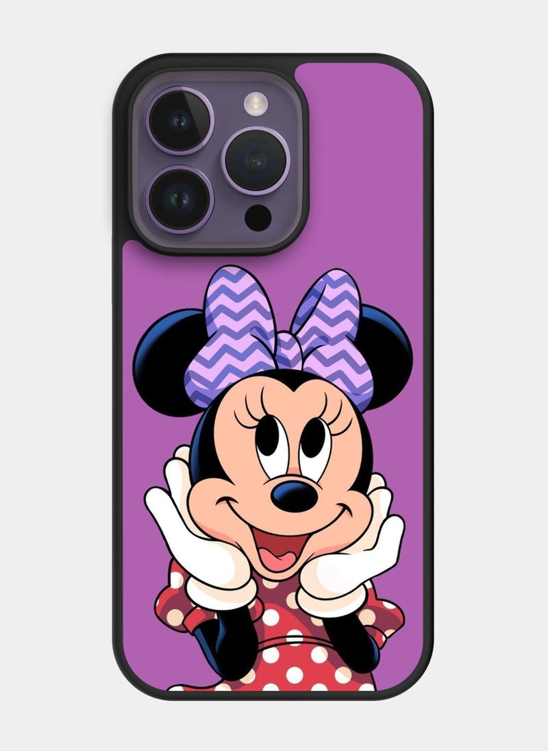 PXLAAT iPhone 14 Pro case cover Minnie Mouse - Image 1