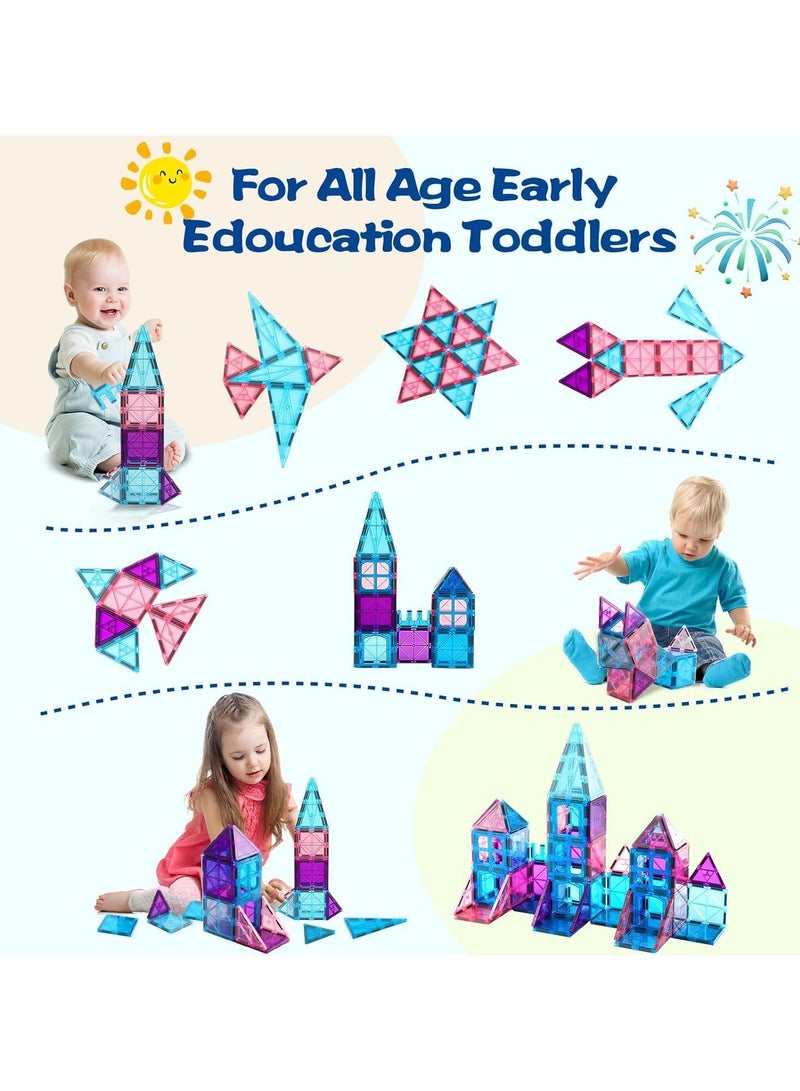 Lumins 102 pcs magnetic tiles - Image 2