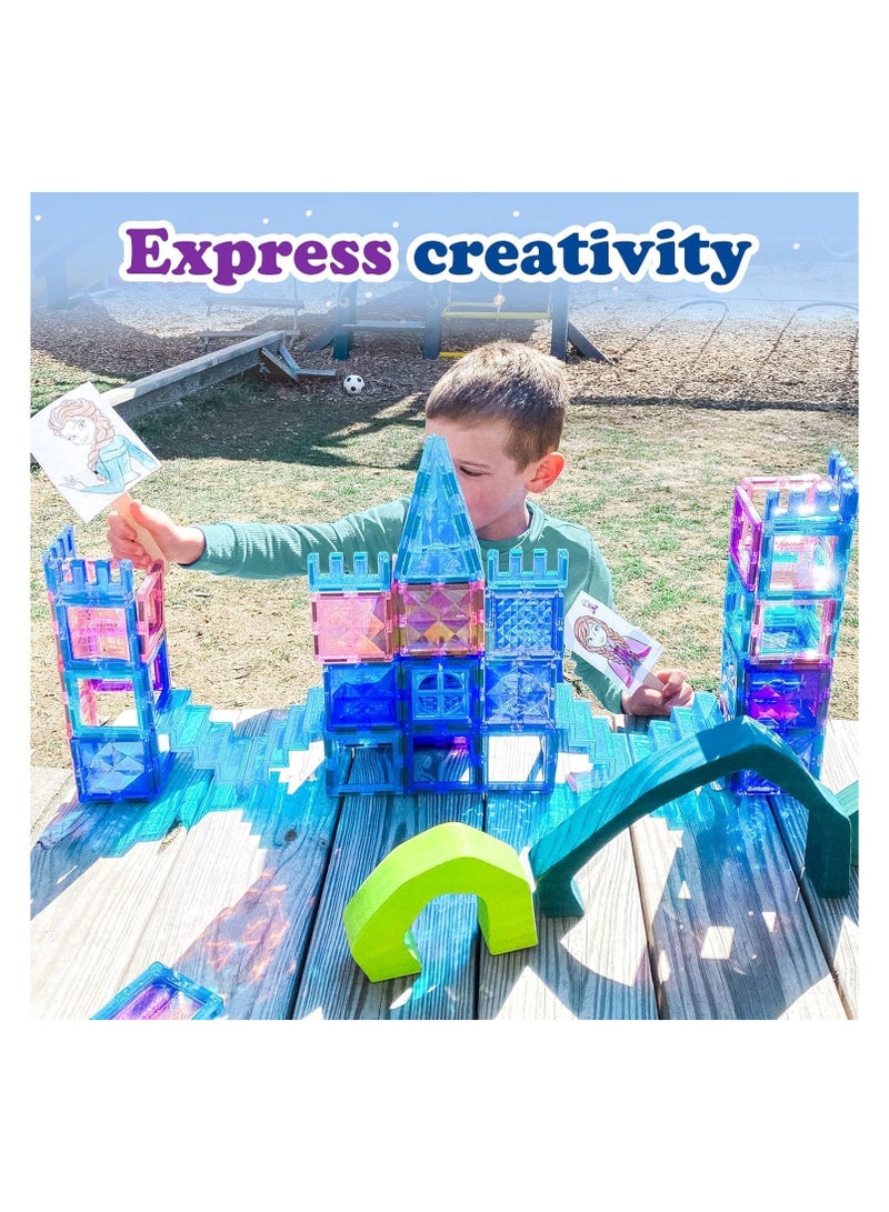 Lumins 102 pcs magnetic tiles - Image 3