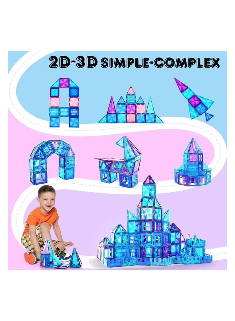 Lumins 102 pcs magnetic tiles - Image 4