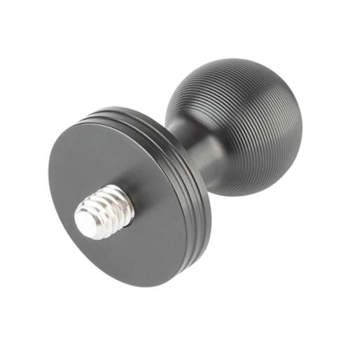 Bulletpoint Aluminum 1/4"-20 Threaded Camera Adapter with Integrated 20mm Ball - Image 1