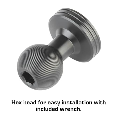 Bulletpoint Aluminum 1/4"-20 Threaded Camera Adapter with Integrated 20mm Ball - Image 5