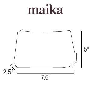 maika Women's Cosmetic Pouch, Flores, Large - Image 5