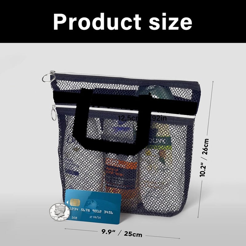 Rack sorted local inventory Travel Toiletry Bag Nylon Cosmetic Storage Beach Toiletry Organizer Large Capacity Waterproof Travel Toiletry Organizer with Handle, Black, Talla única Flexible purchase choices Quick assemble Storage burden minimized build No overseas transit wait Pre-stock well-packed goods Elegant practical multi-option build Stable local goods source Transit & use compatible Anti topple design Flexible use switching Diverse operation compatible All usage compatible Chemical free Economical varied sizing picks Upgraded classic design Global assemble options Longevity optimized build Globally spread simple design All storage space compatible Worldwide popular practical build Long term use design Local inventory listed item Elegant practical design All condition fit - Image 3