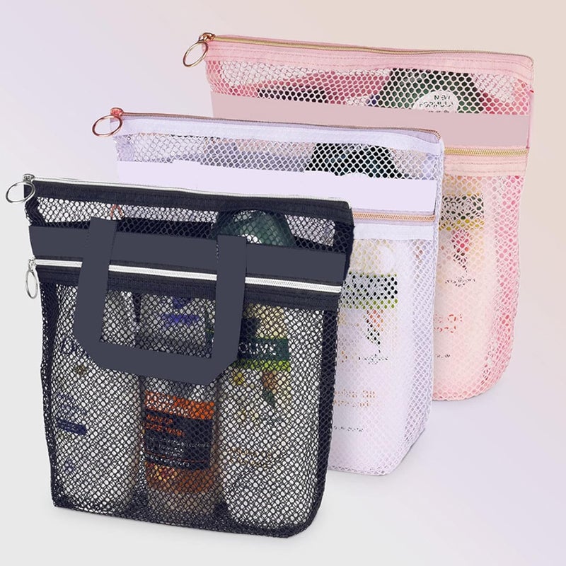 Rack sorted local inventory Travel Toiletry Bag Nylon Cosmetic Storage Beach Toiletry Organizer Large Capacity Waterproof Travel Toiletry Organizer with Handle, Black, Talla única Flexible purchase choices Quick assemble Storage burden minimized build No overseas transit wait Pre-stock well-packed goods Elegant practical multi-option build Stable local goods source Transit & use compatible Anti topple design Flexible use switching Diverse operation compatible All usage compatible Chemical free Economical varied sizing picks Upgraded classic design Global assemble options Longevity optimized build Globally spread simple design All storage space compatible Worldwide popular practical build Long term use design Local inventory listed item Elegant practical design All condition fit - Image 2