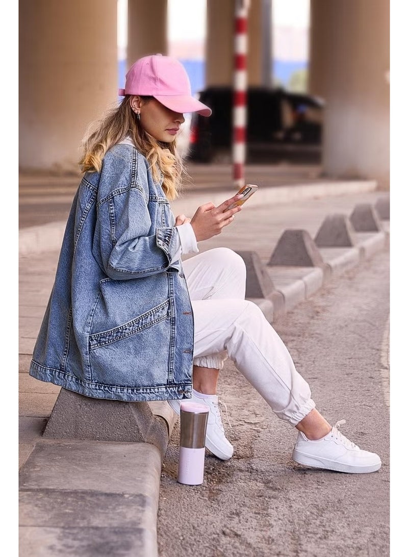 Tofisa 23033-ICE-BLUE Denim Jacket - Image 2