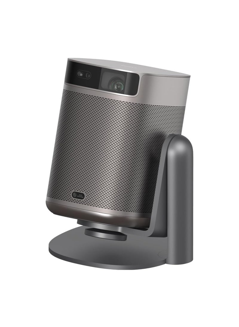 XGIMI - Mogo 2 Pro + Multi-Angle Stand Bundle | Full HD Portable Projector, 400 ISO Lumens, Up to 200" Screen Size, 2x 8W Dolby Audio, Androidtv, PowerBank Supported, for Home/Office/Camping - Space Grey - Image 1