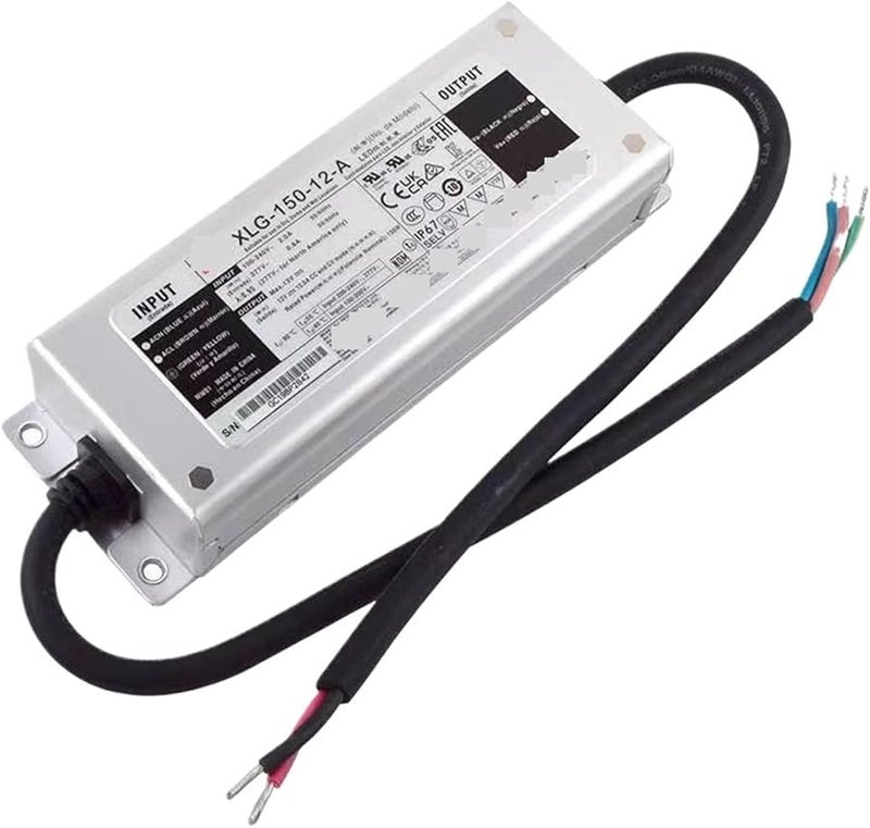 XLG 150 24A 150W 24V Constant Voltage LED Driver IP67 Indoor Outdoor With PFC - Image 1