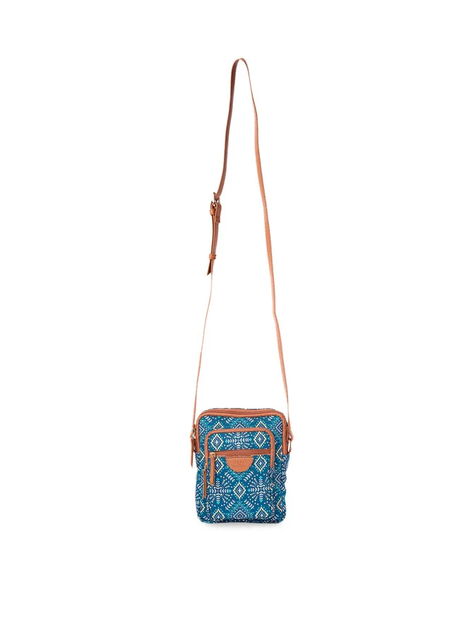 Chumbak Teal by Chumbak Mexico Aztec Wallet  Sling Bag