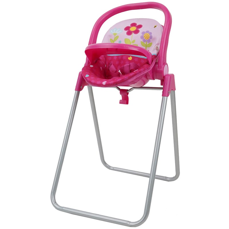 509 Crew Garden Doll 3in1 Feed n Swing Combo Play Set  Kids Pretend Play Converts to Highchair Swing  Carrier Ages 3 - Image 3
