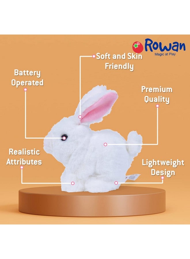 روان أرنب روان هوبر القافز ناعم ومحبوب، سهل على اليدين، يعزز التنسيق بين اليد والعين، مثالي للأطفال الصغار والأطفال - Image 5
