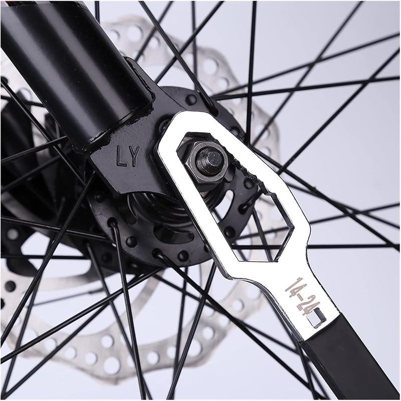 GLUN GLUN Double End Plum Combination Wrench Metal MultiFunction Universal Special Shaped Wrench Pack of 1  - Image 4