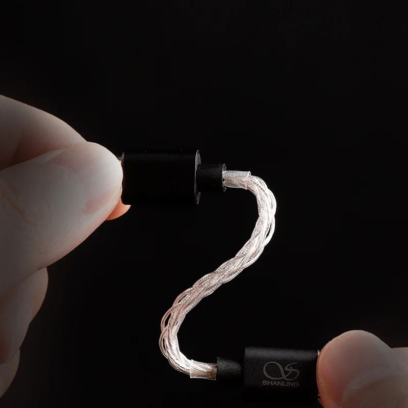 Shanling L3 Usb-c to Usb-c Cable for UA3 UA5 Dac, Pure Silver Audio Cable, Type-C to Lightning - Image 4