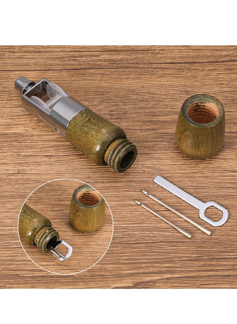 SYOSI Repair Stitch Kit DIY Leather Leather Hand Stitcher for Inflatables Tarpaulins Leather Thick Fabrics Shoes Bags Belts Upholstery Repair Kits and Crafts Leather Stitching 7pcs Set - Image 2