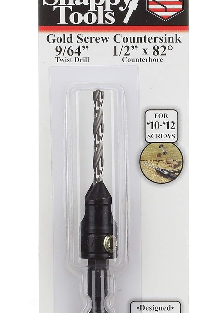 Make it Snappy Snappy Tools 9/64 Inch x 1/2 Inch Countersink Bit - Precision Alloy Steel with Hex Shank - Image 2
