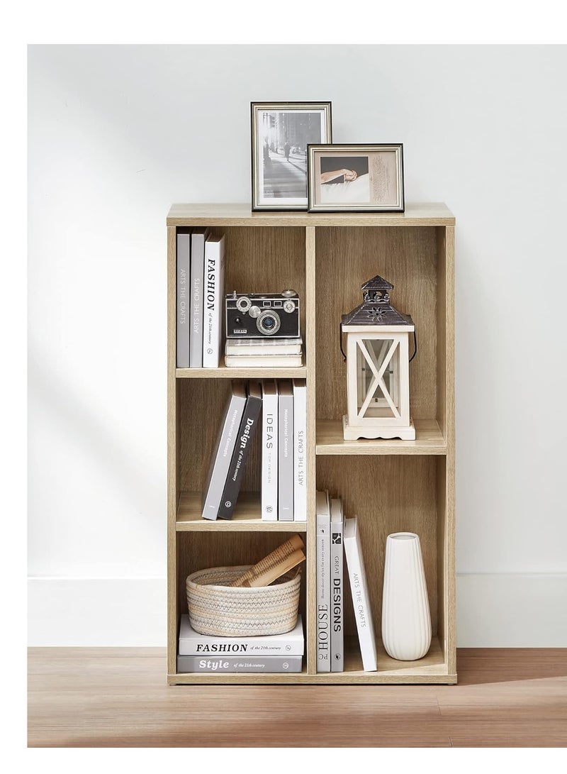 Multifunctional Storage Shelf for Kid's Room and Office Organizer for Toys Books and Office Supplies Modern Design White - Image 1