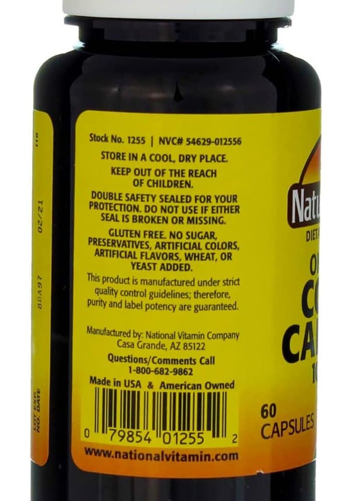 Nature's Blend Okinawa Coral Calcium 1,000 mg 60 Caps - Image 3