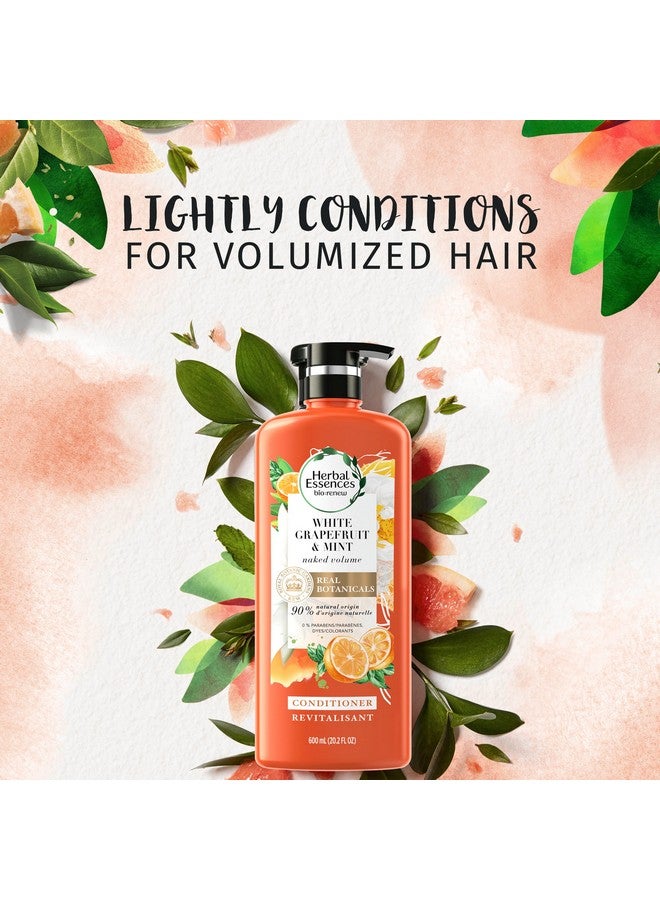 Herbal Essences Bio Renew White Grapefruit & Mosa Mint Hair Conditioner 20.2 Fl Oz - Image 4